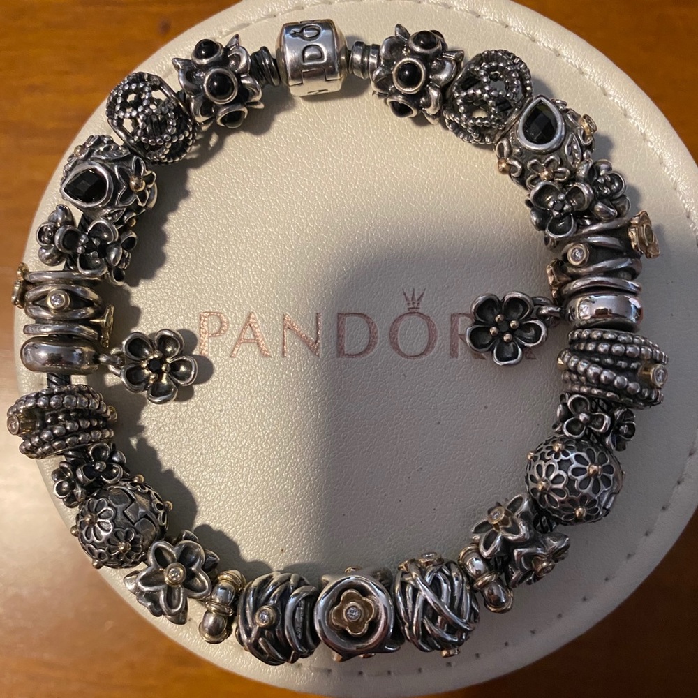 Pandora Oxidized Bracelet
